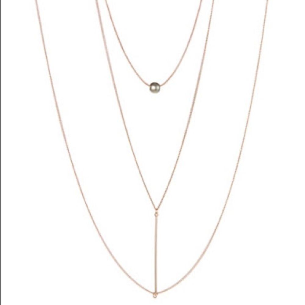 Expression Bar Pendant Body Chain . NEW